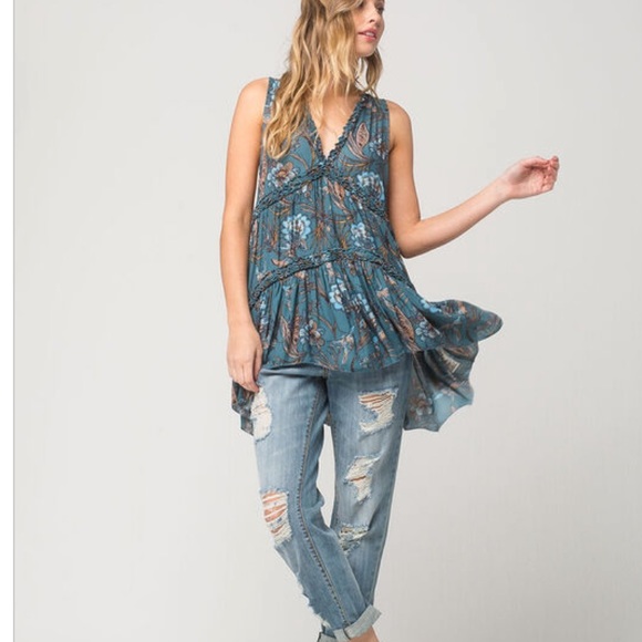 Free People Tops - FREE PEOPLE Purple Haze Tunic